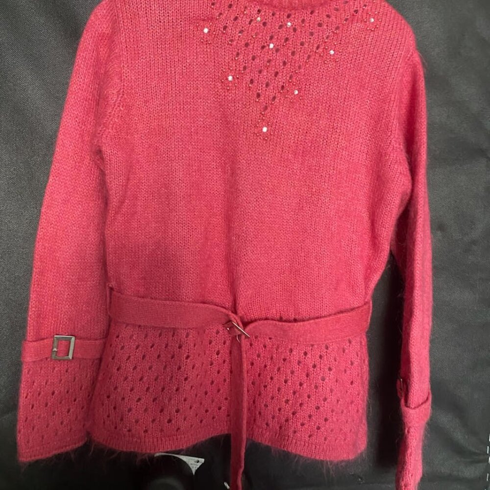 VINTAGE LADIES  WOOL& MOHAIR  SWEATER
